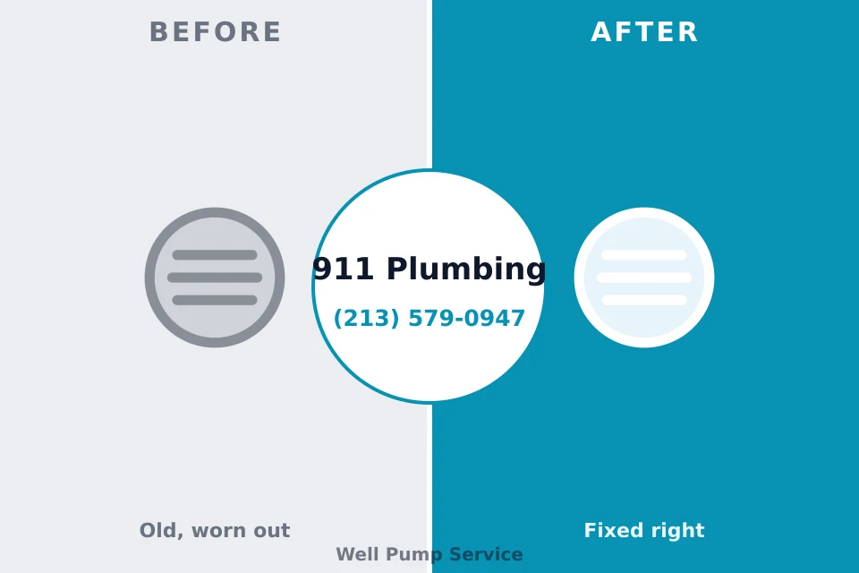 Before and after: plumbing repair Athens, PA